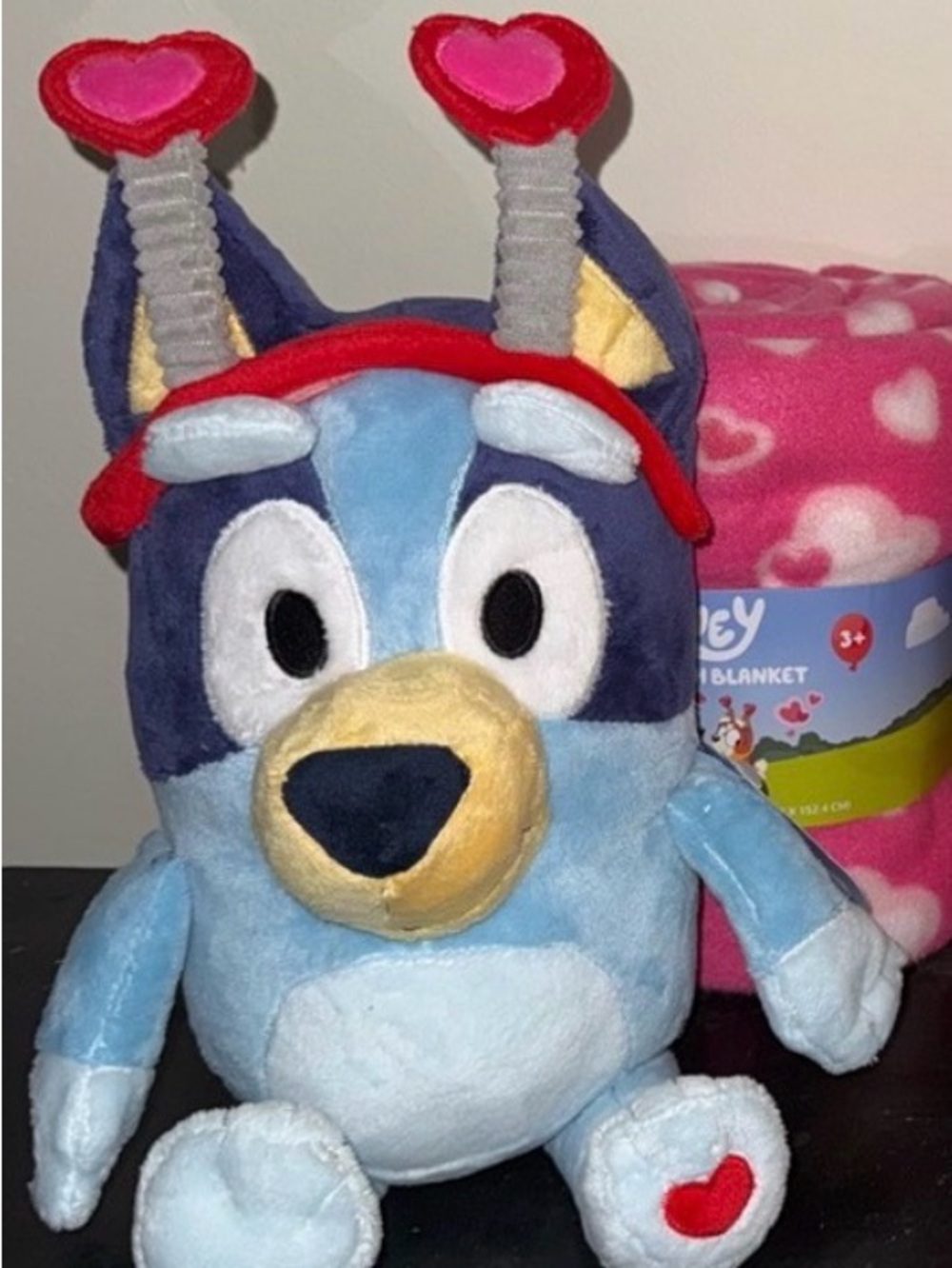 Bluey Plush with Blanket